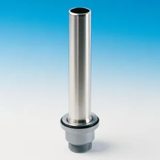 Lira Scarico con tubo di troppopieno in acciaio inossidabile di 270 mm per lavello di 60 mm di diametro