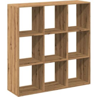 vidaXL Librer&iacute;a Divisora Madera Roble Artisan 102x29x103,5 Cm Vidaxl