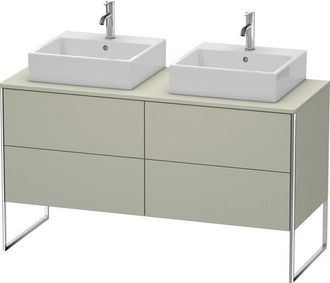 Duravit Duravit - Meuble Sous-lavabo Xsquare De 140,0 X 54,8 Cm, 4 Tiroirs
