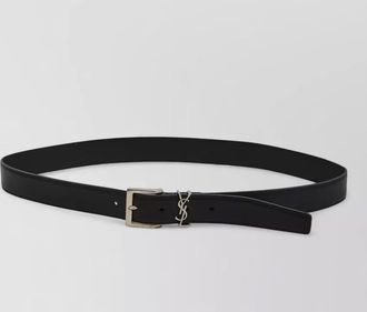 Saint Laurent calfskin belt