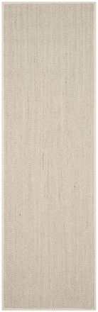 Safavieh Alfombra sisal m&aacute;rmol/beige 76 x 244 cm