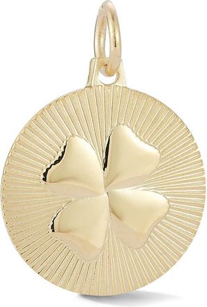 Ember Fine Jewelry 14K Gold Clover Charm Pendant at Nordstrom Rack