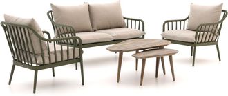 Manifesto Furniture Manifesto Celante/ROUGH-K stoel-bank loungeset 4-zits 5-delig