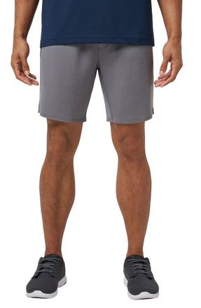 Travis Mathew Fibercloud Drawstring Shorts in Heather Grey at Nordstrom, Size X-Large