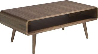 Angel Cerdá Mesa centro nogal revistero