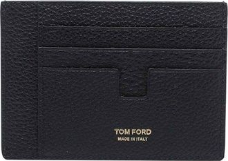 Tom Ford Tom ford black large logo cards holder
