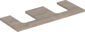 Keramag Keramag - Geberit One Placa De Lavabo, Doble Recorte, Para Lavabo De