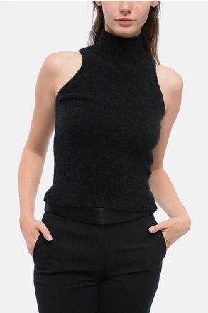 Patou Alpaca-Blend Turtleneck Top size L