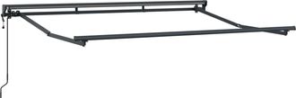 vidaXL Electric Awning Frame 3,5 X 2 M Gris Antracita Vidaxl