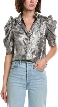 Frame Denim Frame The Shiny Gillian Blouse