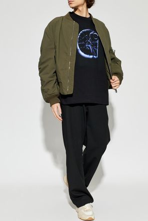 Carhartt Work in Progress Printed T-shirt, Mens, Black