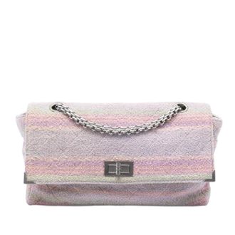Chanel Pre-owned Quilted Tweed Crossbody - Dames - Pre-owned - Veelkleurig - Maat: ONE Size Tweed
