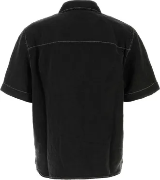 Amiri Linen Shirt - Black