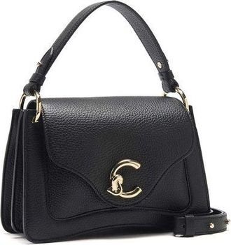 Coccinelle Womens Handbag Black Cowhide