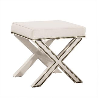 Ballard Designs X Bench with Nailheads - Ballard Designs