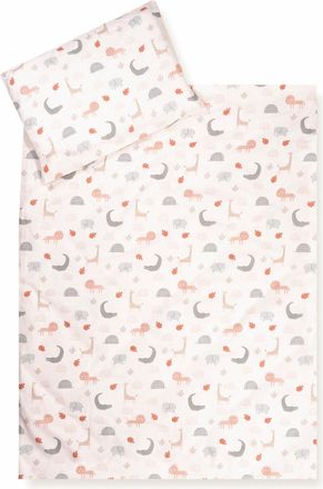 Julius Zöllner Kinderbettwäsche »Baby- und Kinderbettwäsche aus 100% Bio-Baumwolle« 2 Stk. tlg. erhältlich in den Grössen 80x80+35x40cm und 100x135+40x60cm