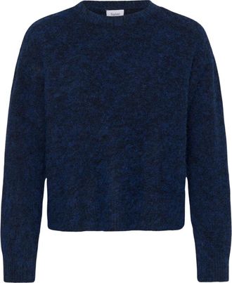 Saint Tropez Maglieria Girocollo - - Knitwear - Donna - Blu - L