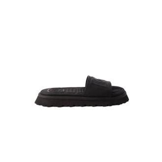Dolce & Gabbana Sandals - male - Dolce & Gabbana - Sliders - Black - 10 UK - Shoes