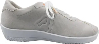 Arcopedico Womens Diamond Shoes In Silver/light Grey Sole