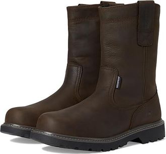 Wolverine Floorhand Welly 10 Steel Toe Mens Work Boots Dark Brown : 10.5 4E - Extra Wide, Leather