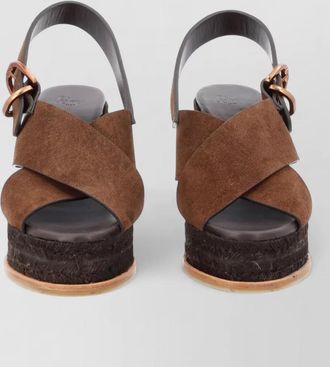 Castaner espadrille wedge betina cross strap slingback