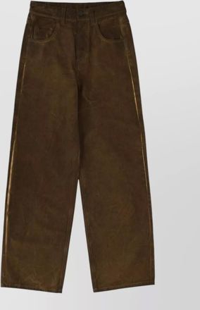 Uma Wang tailored trousers featuring belt loops pockets