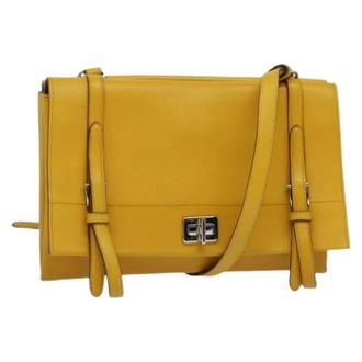 Prada Pre-owned Cuoio borse-prada - - Pre-owned - Donna - Giallo - ONE SIZE