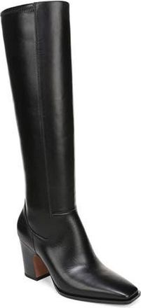 Franco Sarto Jonie Knee High Boot in Black at Nordstrom Rack, Size 5.5 Regular Calf
