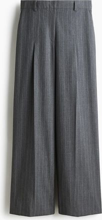 H&M Elegante Hose - Grau