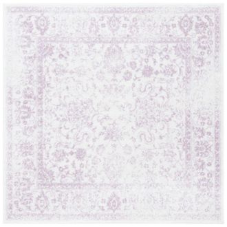 Safavieh Alfombra marfil/lavanda 183 x 183 cm