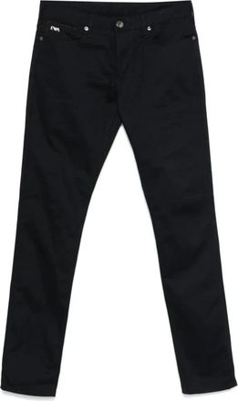 Emporio Armani Stijlvolle Broek met Zakken - Heren - Slim Fit Broeken - Zwart - W33 - Broeken