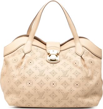 Louis Vuitton Pre-owned Womens Monogram Mahina Cirrus Pm - Beige Leather - One Size