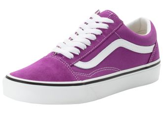 Vans Sneaker VANS Old Skool, Damen, Gr. 36,5, e2t, color theory willowherb, Leder, Textil, Schuhe Sneaker