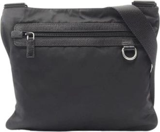 Prada Pre-owned Cross Body Bags, female, Black, Size: ONE SIZE Pre-owned Vintage Shoulder Bag