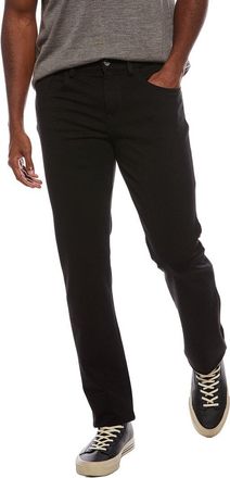 7 For All Mankind The Straight Double-Knit Black Jean