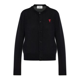Ami Dames, Truien, Zwart, Maat: M Wol