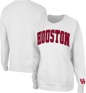 Colosseum Womens Colosseum White Houston Cougars Campanile Pullover Sweatshirt at Nordstrom, Size Medium