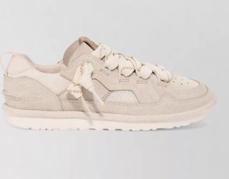 UGG leather low-top sneakers