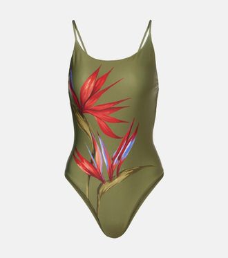 Farm Rio Strilitizia floral swimsuit