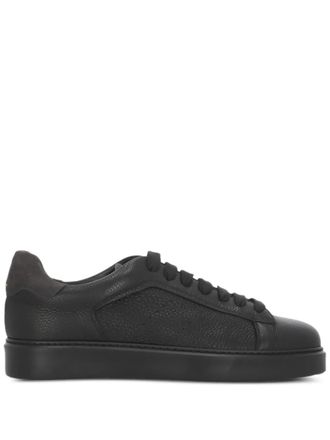 Doucal's Leren sneakers - Zwart