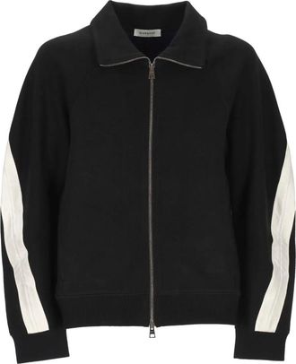 Givenchy Zipped Hoodie Open Seam Contrast