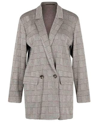 iBlues Karierter Oversize-Blazer Susi