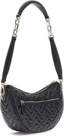 Guess Womens Shoulder Bag Black Polyurethane - Shoulder-Bags