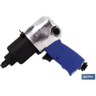 cofan Cofan - Pistola Impacto 1/2, Pistola De Impacto De 1/2 Pulgada Con Mecanismo Antivibraci&oacute;n, Elevado Par De Apriete, Y Alcanza R&aacute;pidamente La Potencia 