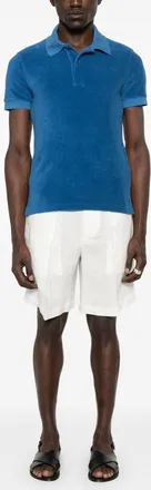 Tom Ford Mens Polo Shirt Blue T-shirts And Polos
