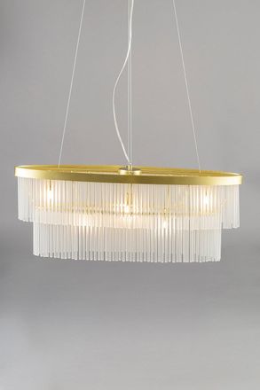 BHS Aubrey Ceiling Pendant Light in Gold