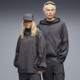 Puma Giacca sportiva CLRT unisex, Abbigliamento, Grigio, XXL