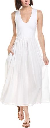 ATM Anthony Thomas Melillo Mixed Media Midi Dress