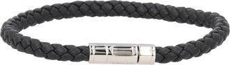 Tom Ford Black Braided Bracelet