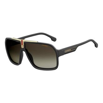 Carrera Sunglasses, male, Multicolor, 64 MM, Black/Grey Brown Shaded Sunglasses
